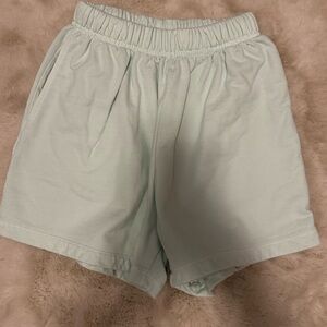 DAILY DRILLS MINT GREEN SHORTS